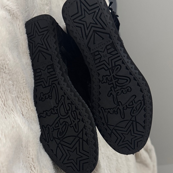 El Vaquero Coleen Silverstone Carbon Fringe Suede Boots - 39 - Picture 10 of 15